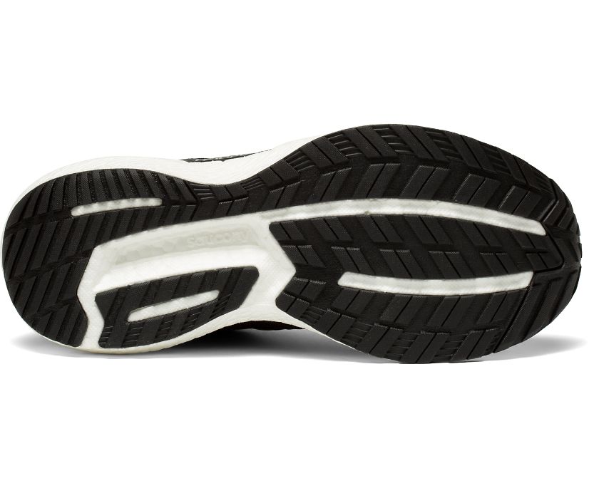 Saucony Triumph 19 Wide Women's Running Shoes Black / White | AU 214YXFU